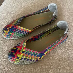 bernie mev. Multicolor Woven Sandals